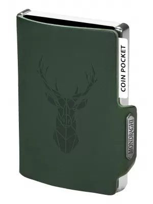 Peňaženka MONDRAGHI Silhouette Modern Deer GREEN