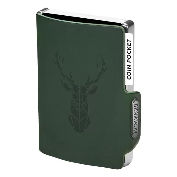  Peňaženka MONDRAGHI Silhouette Modern Deer GREEN 