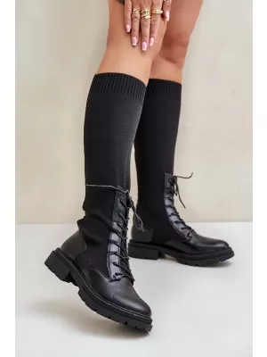 Dámske čižmy BOTO IRANEL 34803 BLACK