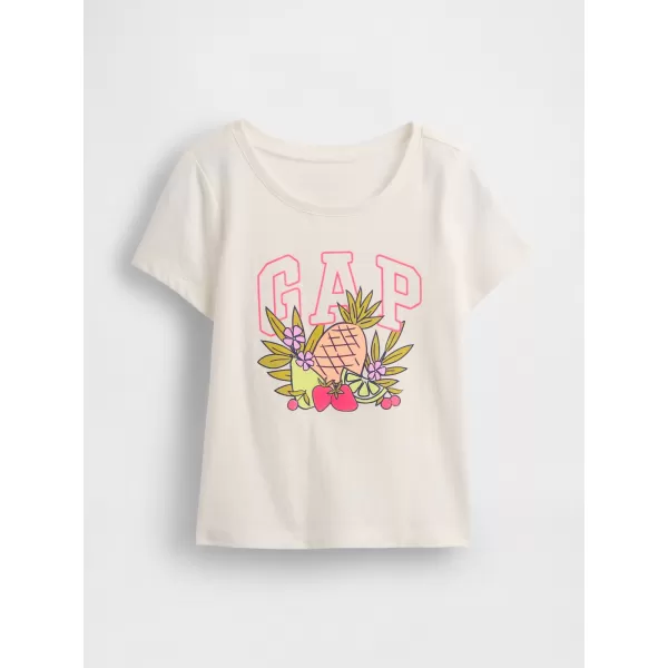  Detské tričko GAP LOGO TEE 770013-00 NEW OFF WHITE 