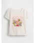 Detské tričko GAP LOGO TEE 770013-00 NEW OFF WHITE