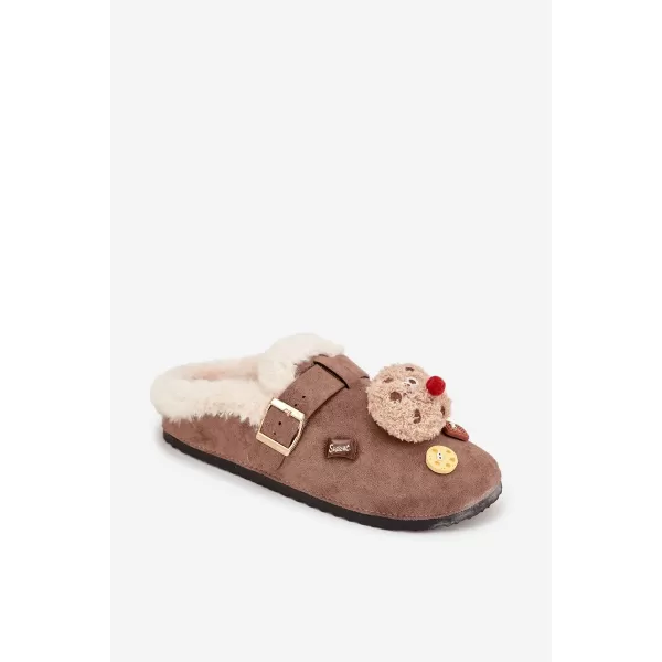  Dámske šľapky BOTO THALORA 40800 BROWN 