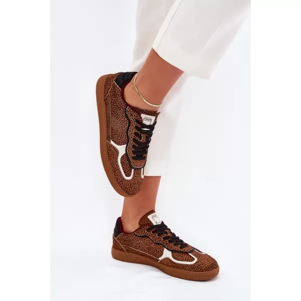  Dámske tenisky LOPEZ JUST DARE SS2D4016 BROWN/BEIGE Daniel Lopez Just Dare 