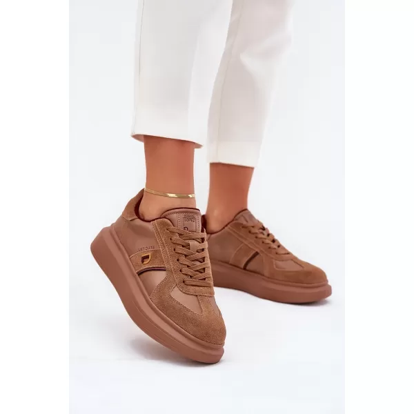  Dámske tenisky LOPEZ JUST DARE SS2D4005 BROWN/BEIGE Daniel Lopez Just Dare 