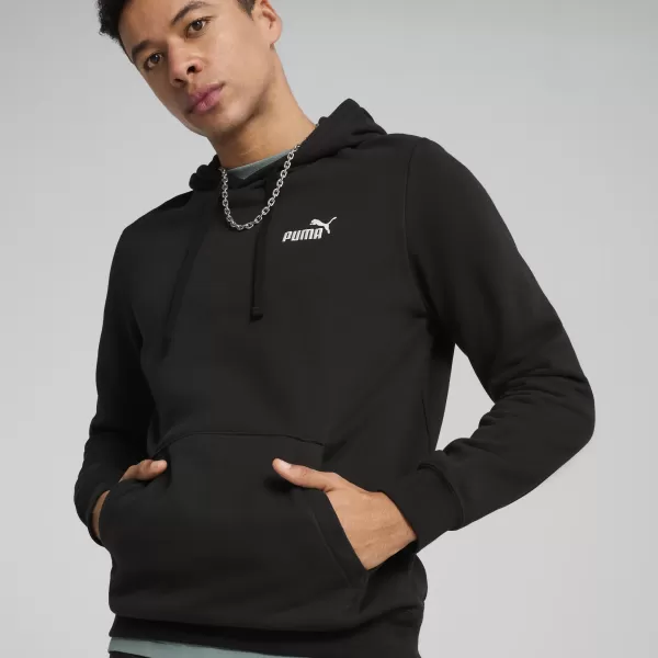  Pánska mikina PUMA ESS SMALL NO. 1 LOGO HOODIE 682574-01 PUMA ČIERNA 