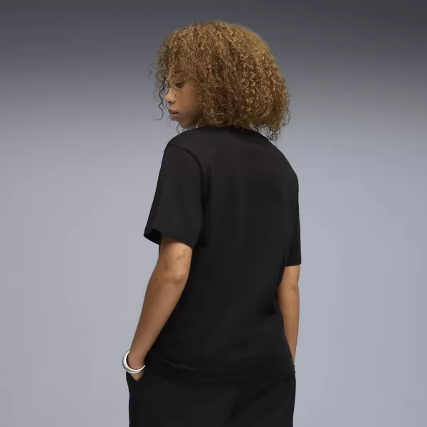  Dámske tričko PUMA GRAPHICS RELAXED TEE BETTER 691908_01 PUMA BLACK 