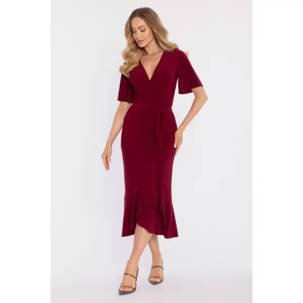  Dámske šaty MOE M912 MAROON 