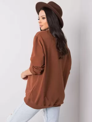 Dámska mikina BASIC FEEL GOOD RV-BL-5185.81P BROWN