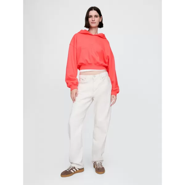  Dámska mikina GAP LOGO PULLOVER HOODIE 746918-03 FRESH CORAL 