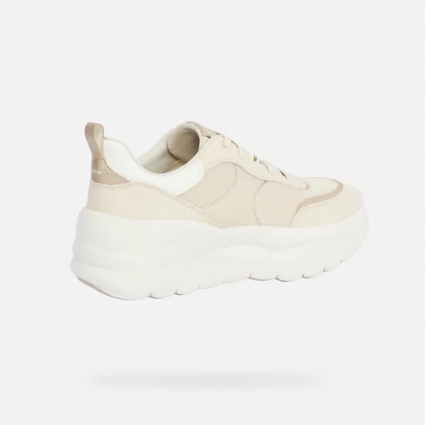  Dámske tenisky GEOX XTROS G012868 KRÉMOVÁ 
