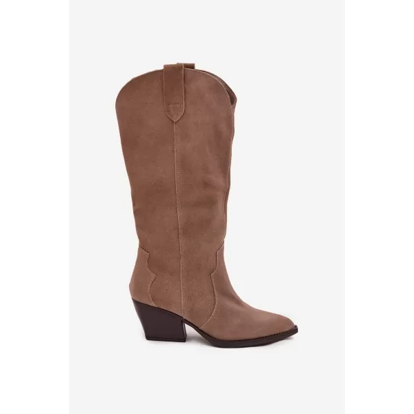  Dámske čižmy BOTO URSELLE 40126 KHAKI 