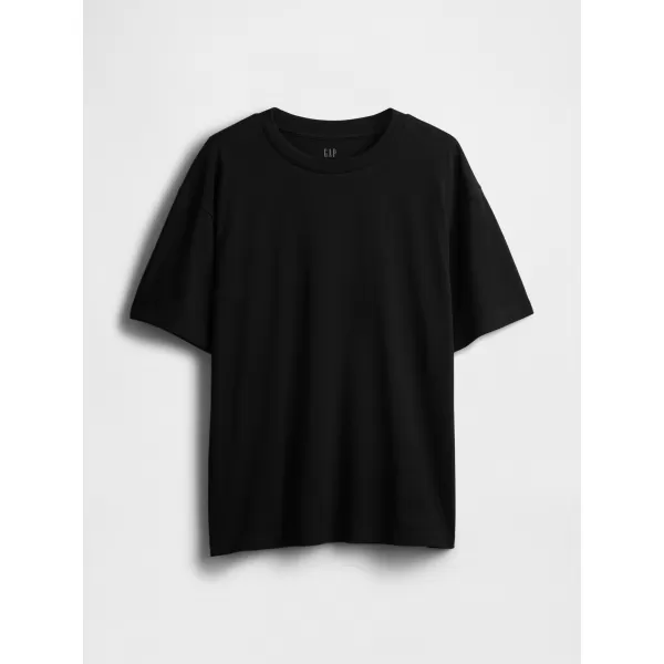  Pánske tričko GAP LOGO TEE 765029-00 TRUE BLACK 