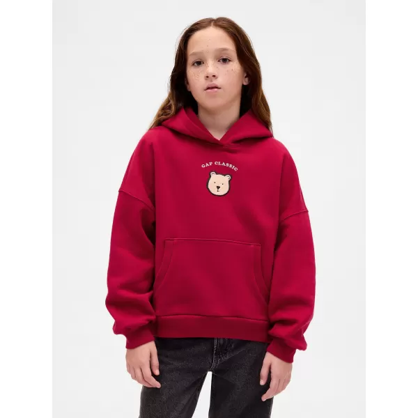  Detská mikina GAP LOGO HOODIE PULLOVER 847141-02 SLED 