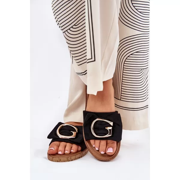  Dámske sandále BOTO NELLODRA 36438 BLACK 