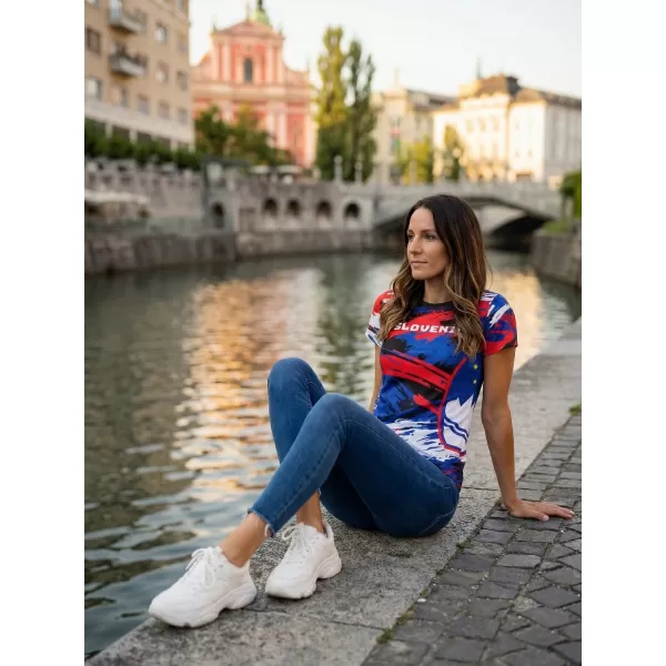  Dámske tričko premium ALTISPORT VOJ/ALW036SI/TR01 ŠMUHY 