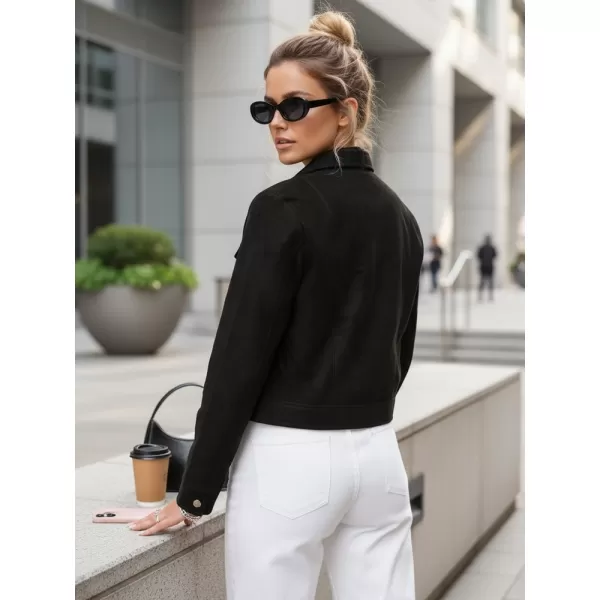  Dámska bunda DSTREET TY5668 ČIERNA 
