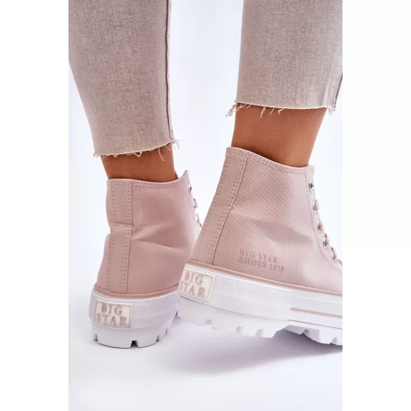 Dámske tenisky BIG STAR LL274157 NUDE Big Star Shoes 