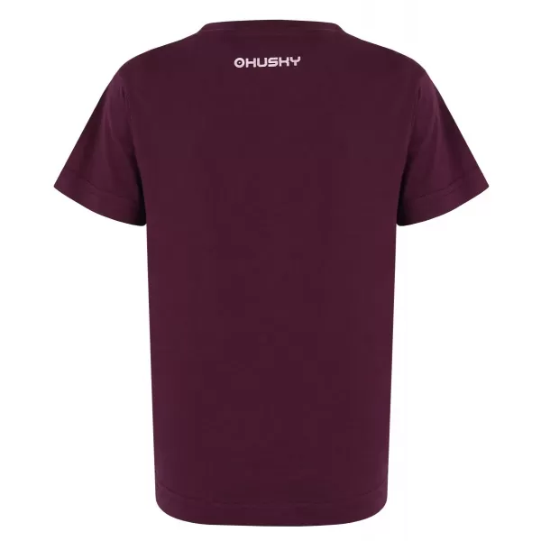  Detské tričko HUSKY TEE MUSHROOM K PURPLE 