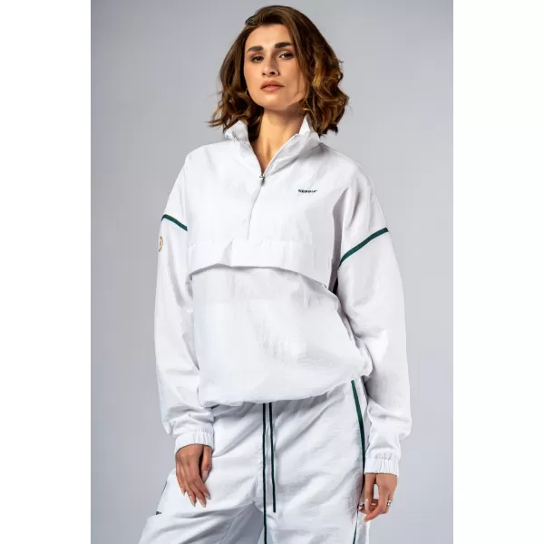  Clubhouse mikina na polovičný zips CLUB DOR 644 WHITE Nebbia 