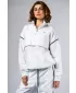 Clubhouse mikina na polovičný zips CLUB DOR 644 WHITE Nebbia