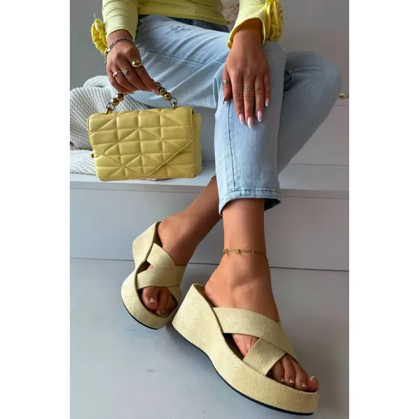  Dámske šľapky BOTO CALORINE 41358 YELLOW 