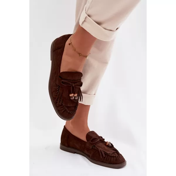  Dámske mokasíny BOTO TERESSA 41480 BROWN 