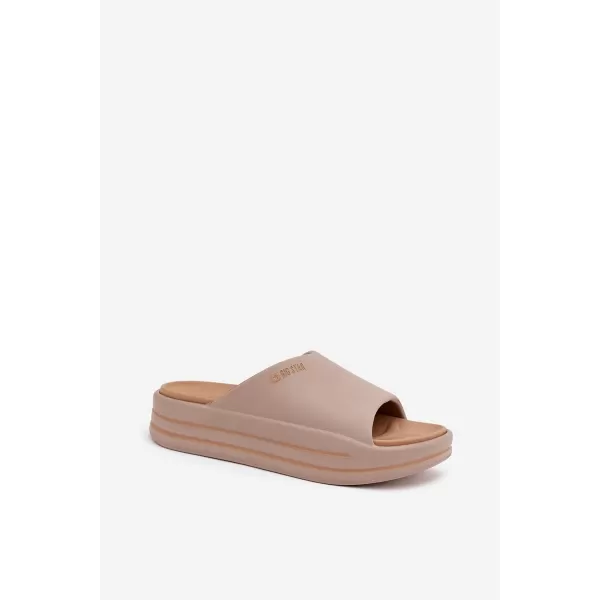  Dámske šľapky BIG STAR SS274424 BEIGE Big Star Shoes 