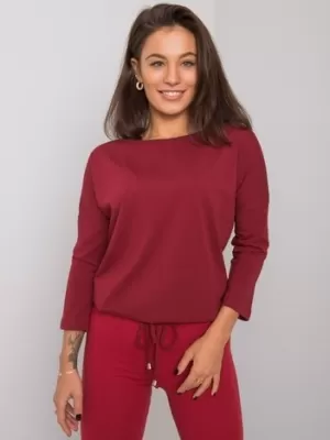 Dámska blúzka BASIC FEEL GOOD RV-BZ-4691.43P BURGUNDY