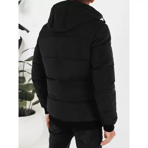  Pánska bunda DSTREET TX5087 ČIERNA 