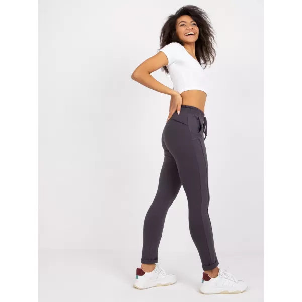  Dámske tepláky BASIC FEEL GOOD RV-DR-3589.10X GRAPHITE 