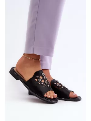 Dámske sandále S.BARSKI KV27-063 BLACK