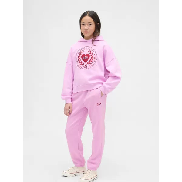  Detské tepláky GAP LOGO SWEATPANTS 869542-00 SUGAR PINK 