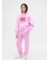 Detské tepláky GAP LOGO SWEATPANTS 869542-00 SUGAR PINK