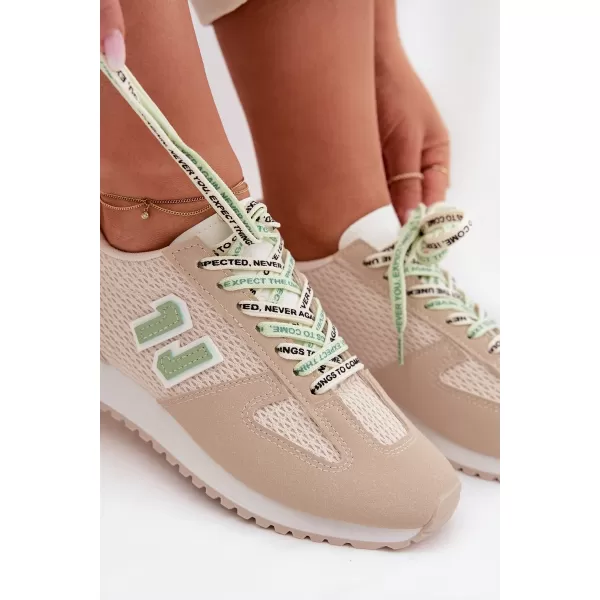  Dámske tenisky BOTO HENIRA 42020 BEIGE 