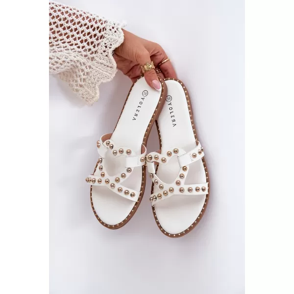  Dámske šľapky BOTO ADIVRAE 35839 WHITE 