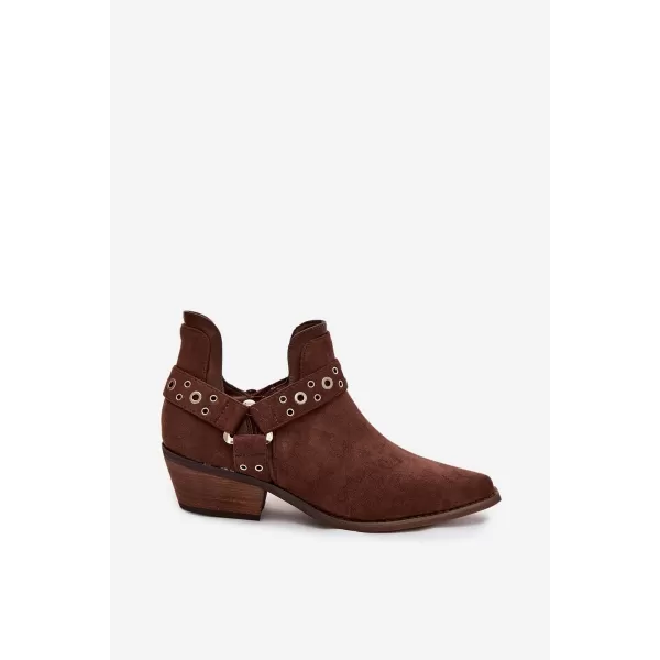  Dámske topánky BOTO VANNESSAE 41391 BROWN 