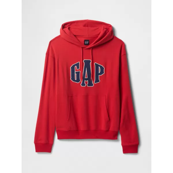  Pánska mikina GAP LOGO PULLOVER HOODIE 744728-02 TOMATO SAUCE 