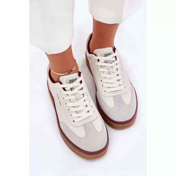  Dámske tenisky LOPEZ JUST DARE SS2D4008 WHITE / GREY Daniel Lopez Just Dare 