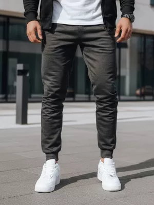 Pánske nohavice DSTREET UX4123 TMAVO ŠEDÁ