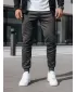 Pánske nohavice DSTREET UX4123 TMAVO ŠEDÁ