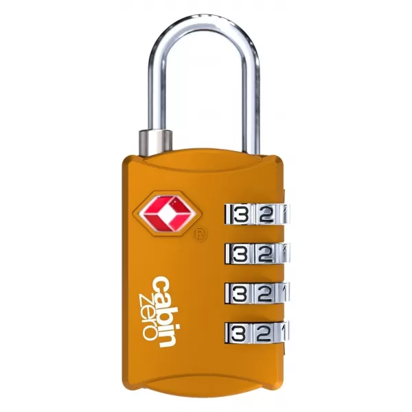  Zámok CABINZERO TSA Travel Lock ORANGE CHILL 