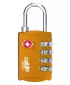 Zámok CABINZERO TSA Travel Lock ORANGE CHILL