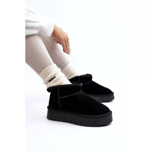  Dámske snehule BOTO NUCCA 23662 BLACK 