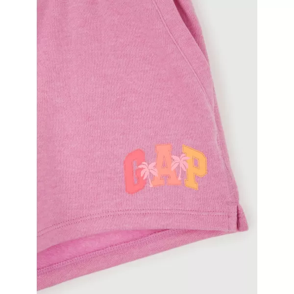  Detské kraťasy GAP LOGO SWEATSHORTS 719777-06 BUDDING LILAC 