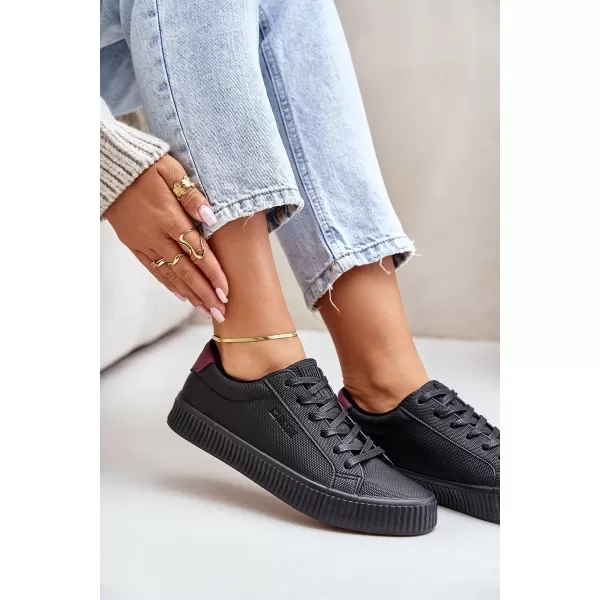  Dámske tenisky BIG STAR OO274A462 BLACK Big Star Shoes 