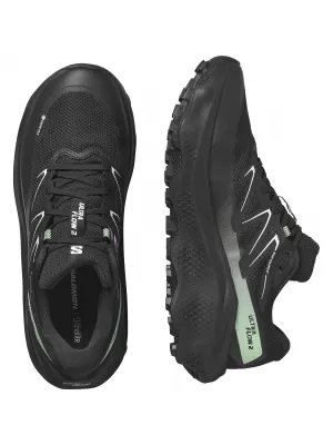 Pánske topánky SALOMON ULTRA FLOW 2 GTX L47981400 BLACK/BLACK/PATINA GREEN
