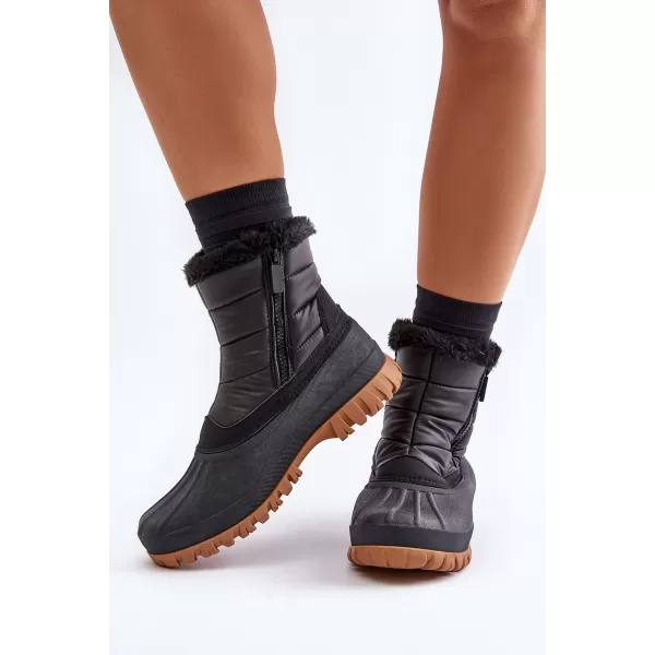  Dámske snehule LEE COOPER LCJ-24-44-2866 BLACK 