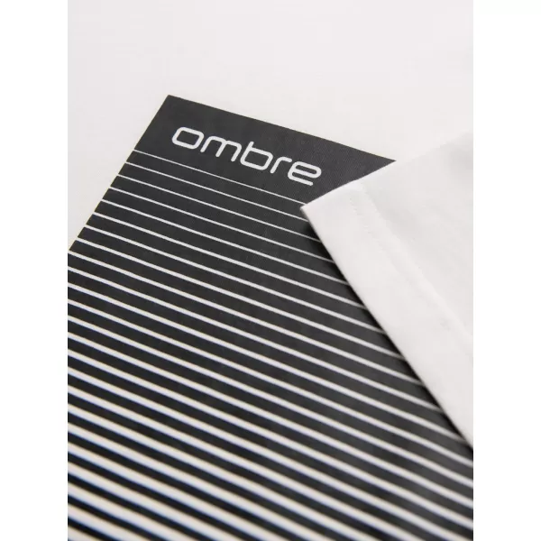  Pánske tričko OMBRE OM-TSPT-0246 BIELA 