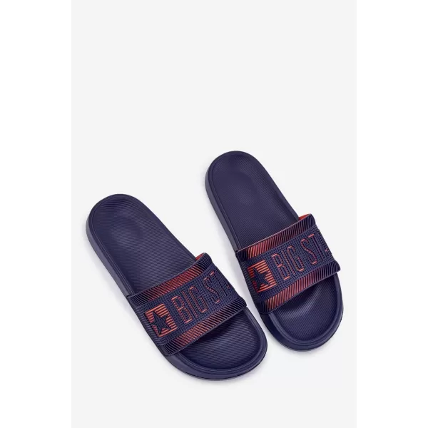  Pánske žabky BIG STAR RR174A052 BLUE Big Star Shoes 