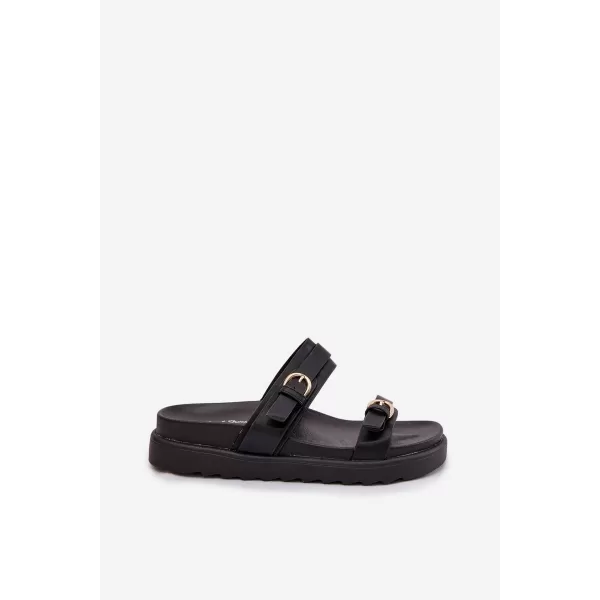 Dámske šľapky BOTO RIREA 42041 BLACK 